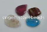 NGP1177 40*50mm - 50*60mm freeform agate gemstone pendants wholesale