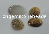 NGP1180 35*50mm - 50*70mm freeform agate gemstone pendants wholesale