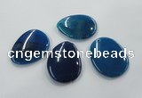 NGP1183 40*50mm - 50*65mm freeform agate gemstone pendants wholesale