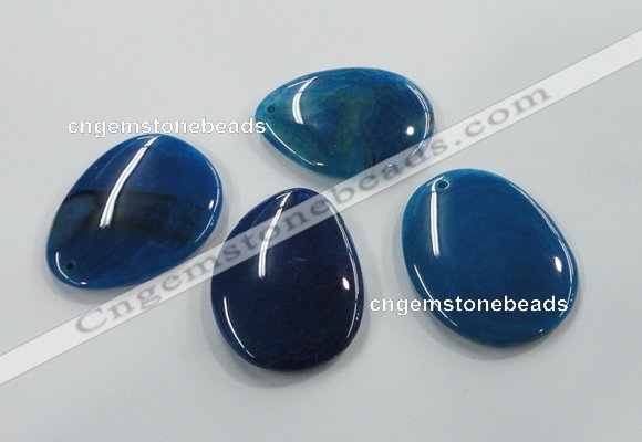 NGP1183 40*50mm - 50*65mm freeform agate gemstone pendants wholesale