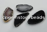 NGP1193 40*60mm - 50*70mm freeform agate gemstone pendants wholesale