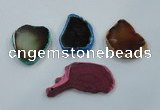 NGP1200 30*50mm - 45*70mm freeform agate gemstone pendants wholesale