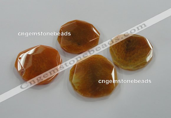 NGP1208 40*45mm - 50*65mm freeform agate gemstone pendants wholesale