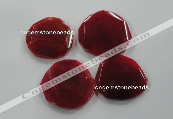 NGP1209 40*45mm - 50*65mm freeform agate gemstone pendants wholesale