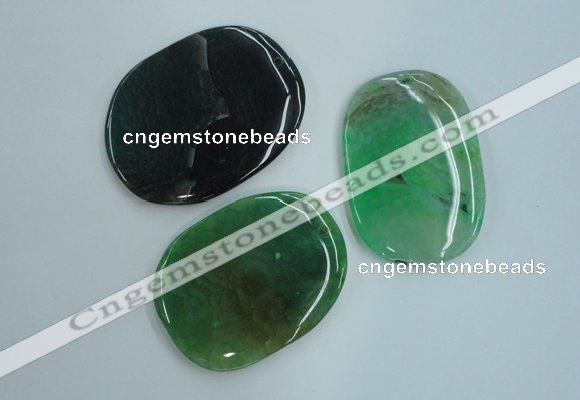 NGP1235 45*60mm - 55*65mm freeform agate gemstone pendants wholesale