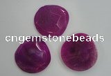 NGP1243 40*50mm - 45*55mm freeform agate gemstone pendants wholesale