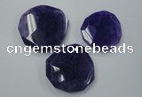 NGP1245 40*45mm - 50*55mm freeform agate gemstone pendants wholesale