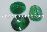 NGP1247 40*50mm - 45*55mm freeform agate gemstone pendants wholesale