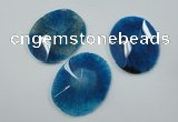 NGP1248 40*50mm - 45*55mm freeform agate gemstone pendants wholesale