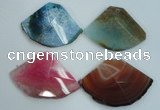 NGP1253 35*45mm - 40*55mm freeform agate gemstone pendants wholesale