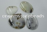 NGP1254 35*45mm - 45*55mm freeform agate gemstone pendants wholesale