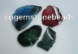 NGP1262 40*50mm - 50*70mm freeform agate gemstone pendants wholesale