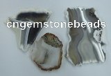 NGP1274 45*55mm - 70*90mm freeform agate gemstone pendants wholesale