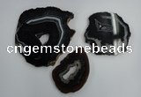 NGP1275 45*55mm - 70*90mm freeform agate gemstone pendants wholesale