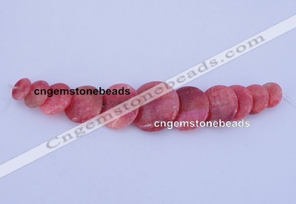 NGP129 Dyed rhodochrosite gemstone pendants set jewelry wholesale