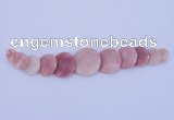 NGP130 Fashion pink opal gemstone pendants set jewelry wholesale