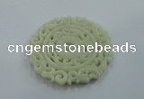 NGP1600 65*70mm Carved natural hetian jade pendants wholesale