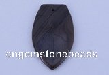 NGP167 2pcs 30*50mm grain stone pendants jewelry wholesale