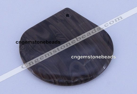 NGP168 2pcs 45*50mm grain stone pendants jewelry wholesale