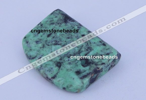 NGP197 10*32*42mm african turquoise pendant jewelry wholesale