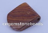 NGP200 16*40*48mm grain stone pendant jewelry wholesale