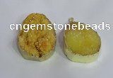 NGP2470 45*55mm - 50*65mm freeform druzy agate pendants wholesale