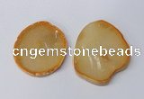 NGP2480 45*50mm - 55*65mm freeform agate gemstone pendants