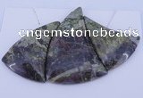 NGP27 Green rain forest stone pendants set jewelry wholesale