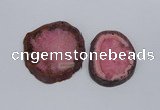NGP2713 45*50mm - 55*75mm freeform druzy agate pendants