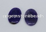 NGP2747 35*50mm oval agate gemstone pendants wholesale