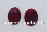 NGP2748 35*50mm oval agate gemstone pendants wholesale