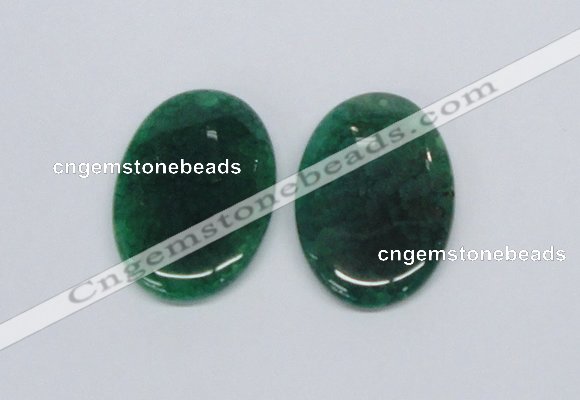 NGP2750 35*50mm oval agate gemstone pendants wholesale