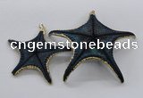 NGP2765 50*55mm - 75*85mm starfish pendants wholesale