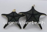 NGP2766 50*55mm - 75*85mm starfish pendants wholesale