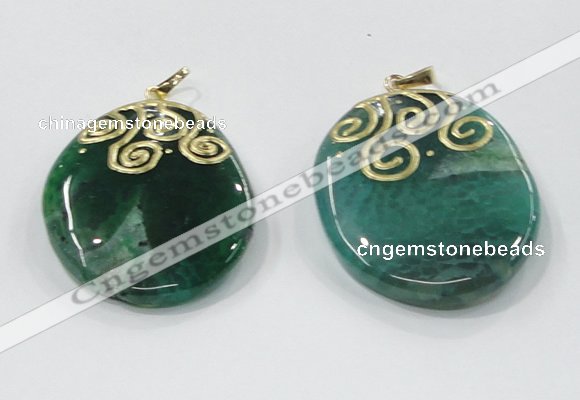 NGP2832 30*35mm - 35*45mm freeform agate gemstone pendants wholesale