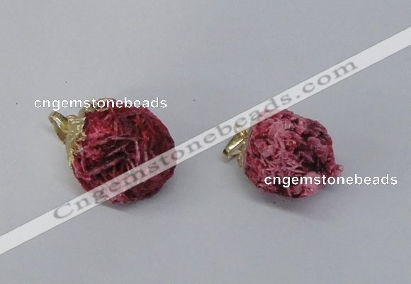 NGP2913 15*20mm - 25*30mm freeform desert rose pendants wholesale