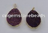 NGP2945 25*35mm – 35*45mm freeform sea sediment jasper pendants