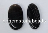 NGP3032 25*50mm – 30*55mm oval agate gemstone pendants