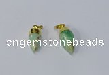 NGP3108 10*20mm - 10*25mm sticks Australia chrysoprase pendants