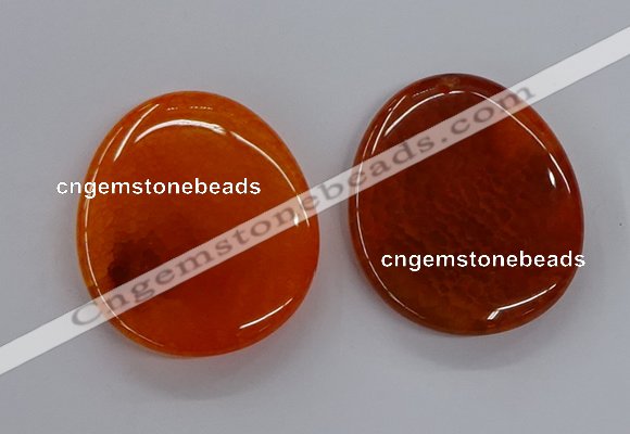 NGP3230 42*52mm - 45*55mm freeform agate gemstone pendants