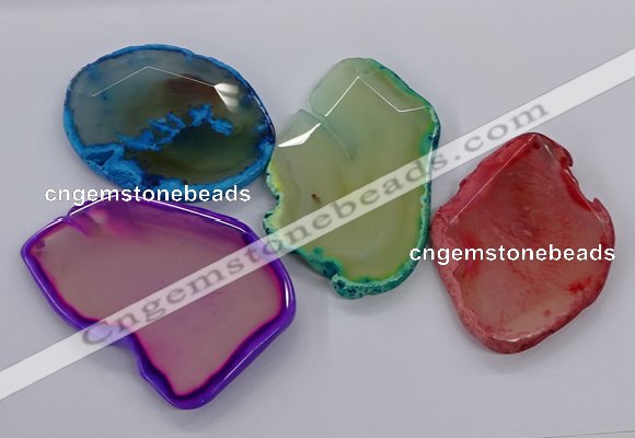 NGP3246 55*65mm - 50*75mm freeform agate slab pendants