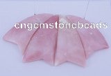 NGP33 Fashion pink opal gemstone pendants set jewelry wholesale