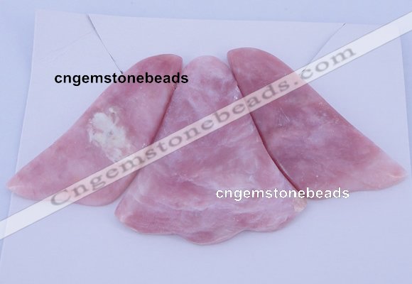 NGP35 Fashion pink opal gemstone pendants set jewelry wholesale