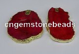 NGP3883 45*55mm - 50*60mm freeform agate gemstone pendants