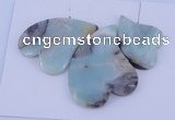 NGP41 Fashion amazonite gemstone pendants set jewelry wholesale