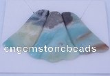 NGP42 Fashion amazonite gemstone pendants set jewelry wholesale