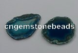 NGP4250 30*50mm - 45*75mm freefrom agate pendants wholesale