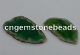 NGP4251 30*50mm - 45*75mm freefrom agate pendants wholesale