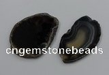 NGP4252 30*50mm - 45*75mm freefrom agate pendants wholesale