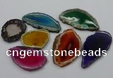 NGP4264 35*50mm - 45*80mm freefrom agate pendants wholesale